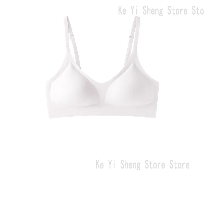Women'S'S Bra, Seamless Underwear, Large Breasts, Small Breasts, Gathering, Thin Semi-Fixed Cup, Beautiful Back Bra, Sexy