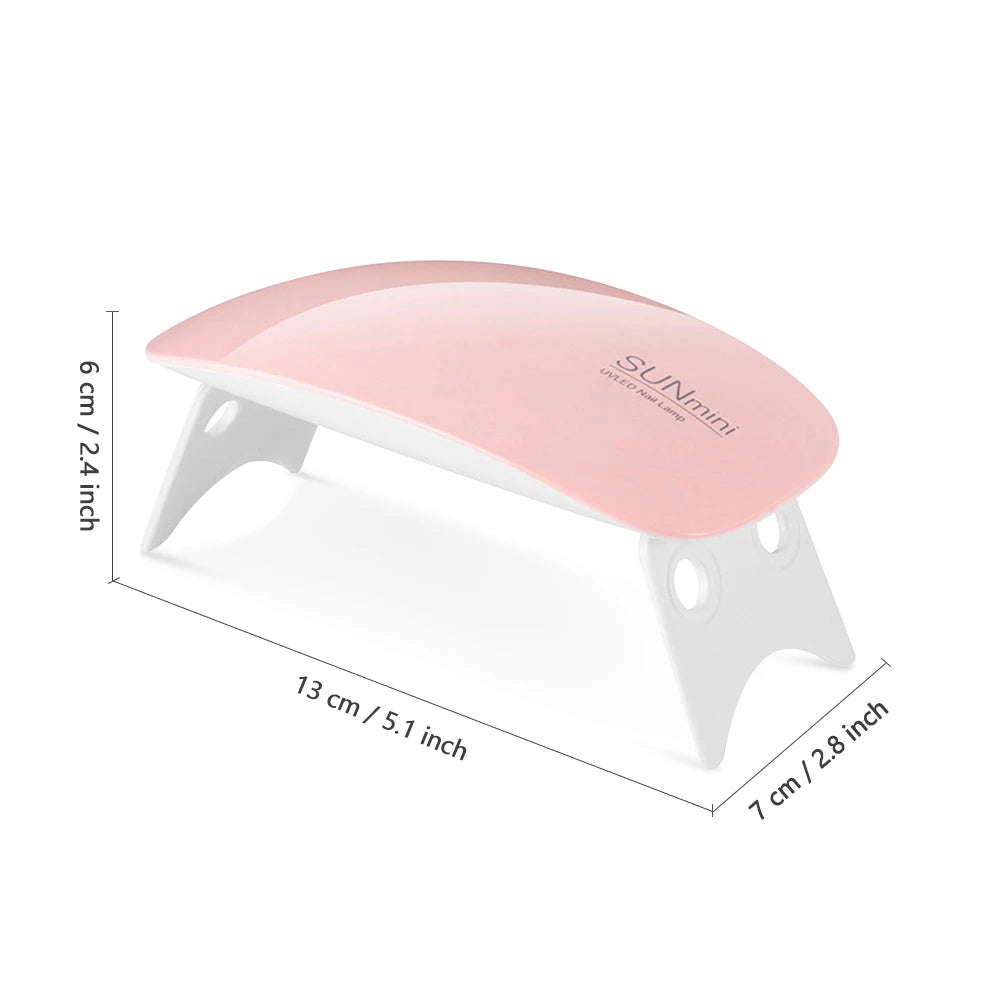 LINMANDA Kit profesional de taladro eléctrico USB para uñas con lima y pulidor, lámpara de uñas UV LED, secador de manicura en gel, kit de inicio de acrílico