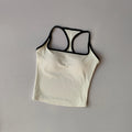 Sports and Fitness Vest with Chest Pad Summer Shockproof Beauty Back Nude Feeling Suit Pilates Training Yoga Top Yoga Clothing