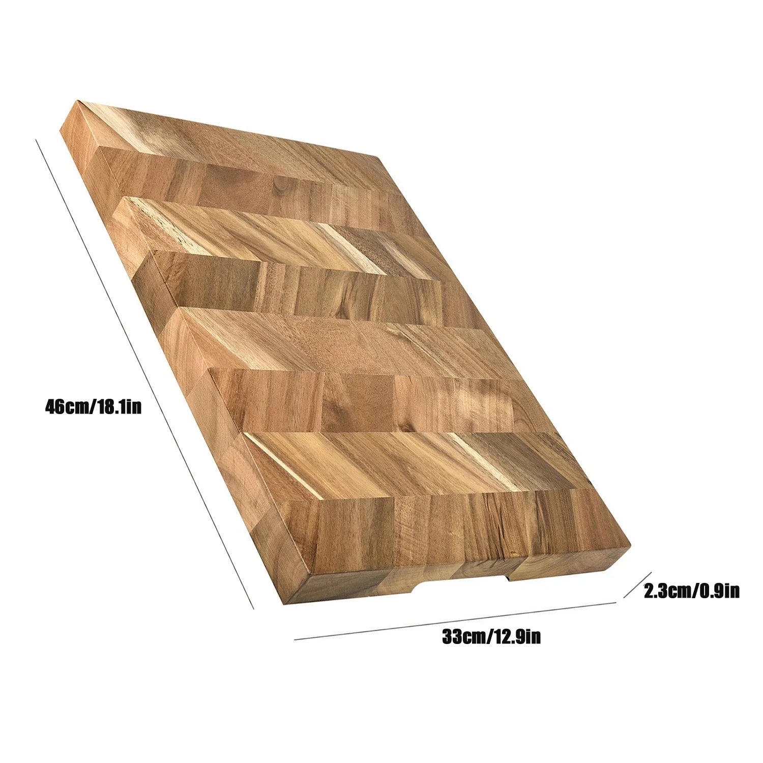 Acacia cutting board,super large cooked food cheese tray, suitable for food,  meat, vegetables and cheese, kitchen accessories