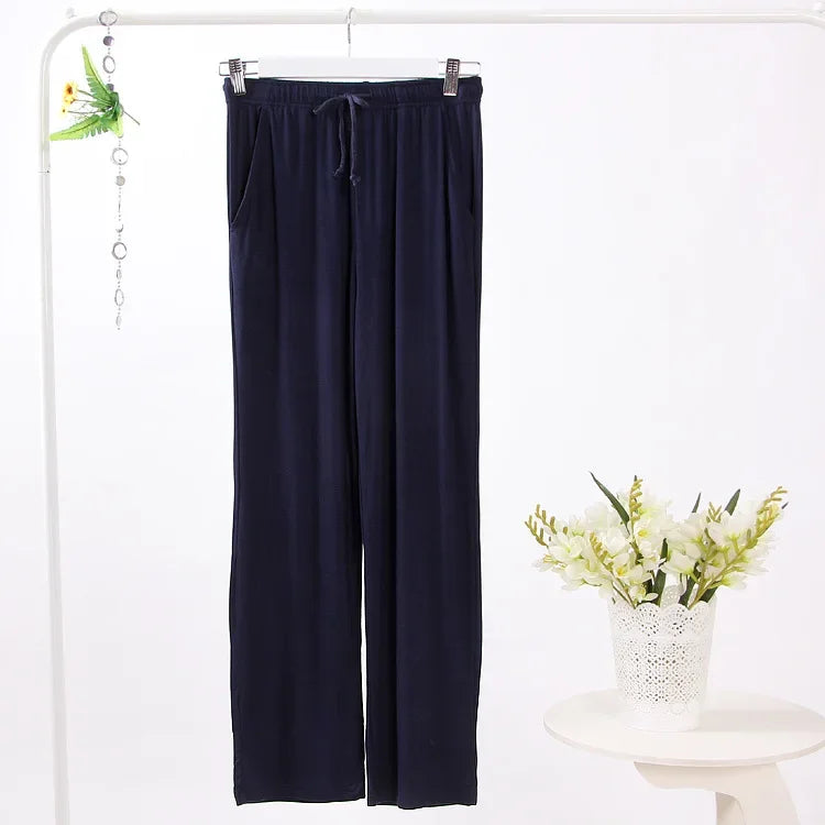 Cloud Cotton Story Women's Modal Pajama Pants - Loose Stretch Trousers