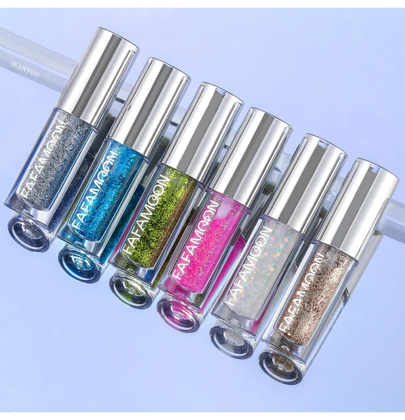 Slim Shiny Eye Liners Eyeshadow Liquid Pencil Pearlescent Silkworm Stick Waterproof Diamond Glitter Sequins Eyeliner Makeup