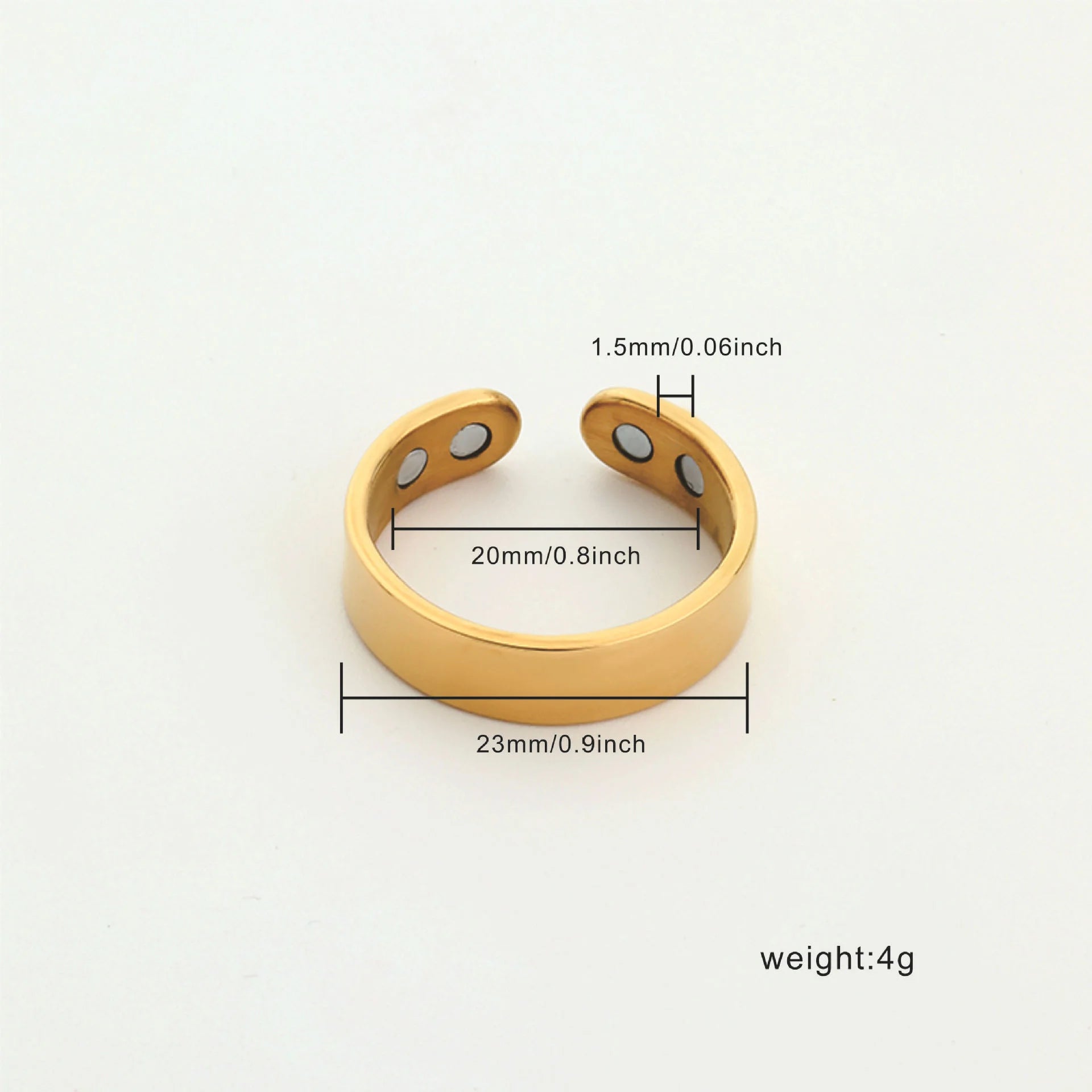 Magnetic Anti Snoring Device Ring Therapy Acupressure Against Finger Ring Anti Snore Sleep Aid for Snoring Treatment