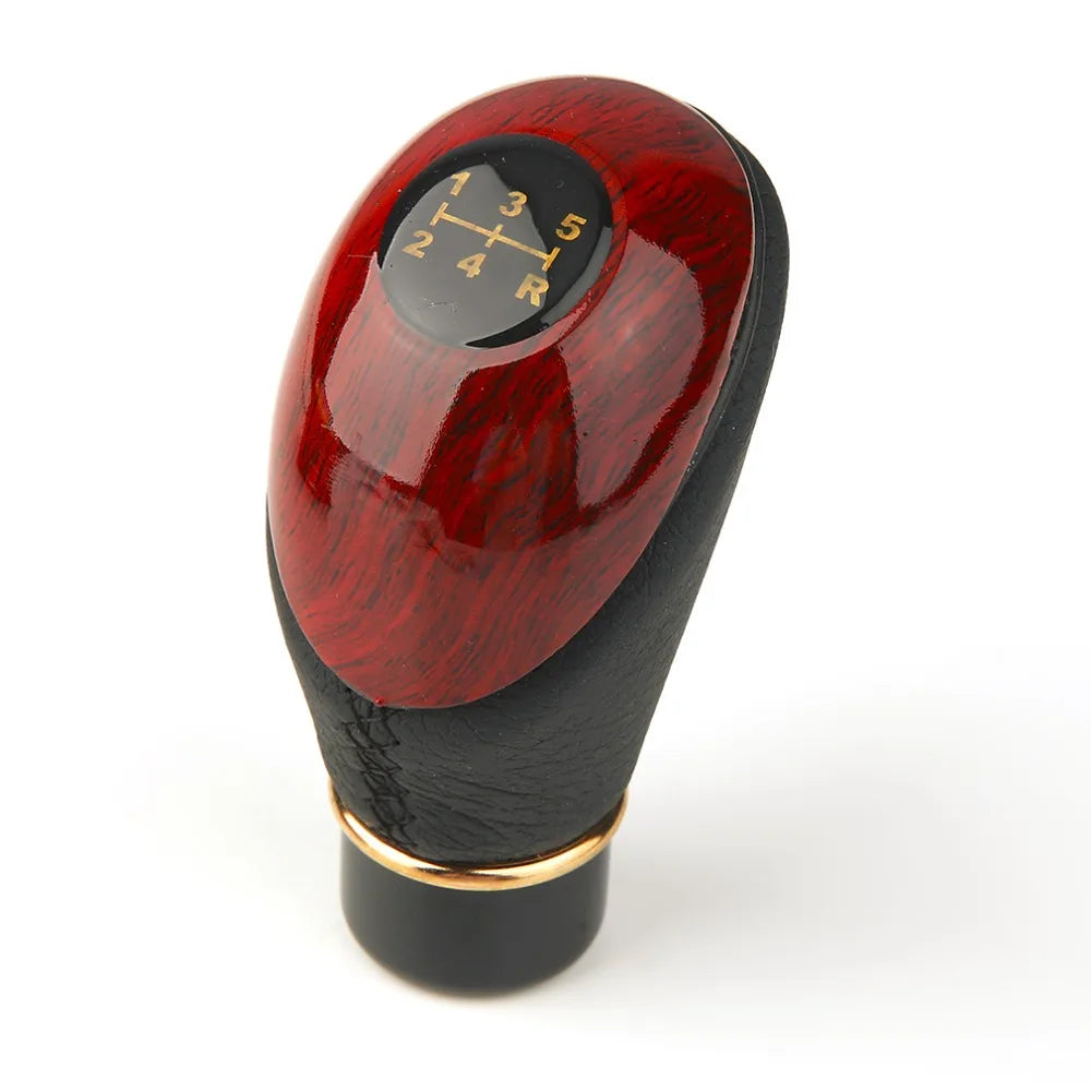 Durable Gear Stick Manual 5 Speed Wooden Gear Stick Knob Lever Gear Knob Manual Gear Lever Car Shift Knob Car Accessories