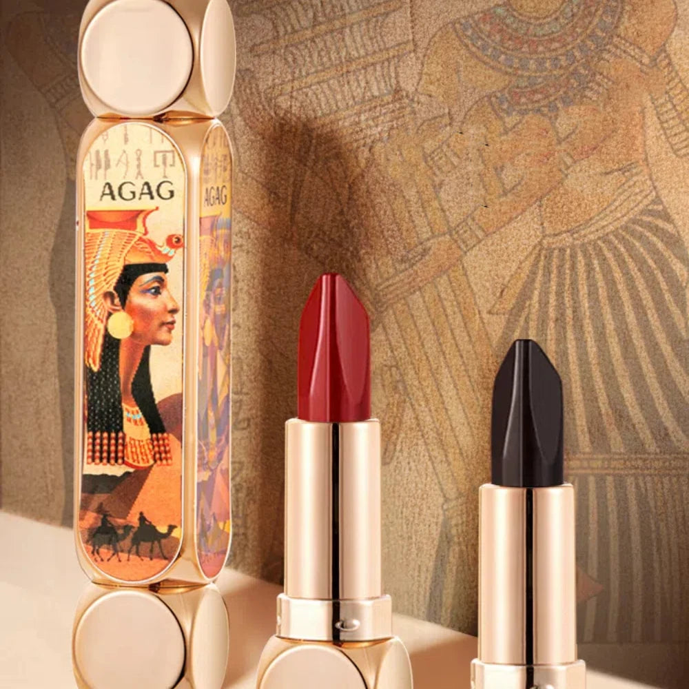 AGAG Magic 6 Colors Lipstick Double Tube Mist Waterproof Non-stick Cup Moisturizing Easy To Use Long-lasting Cosmetics Makeup