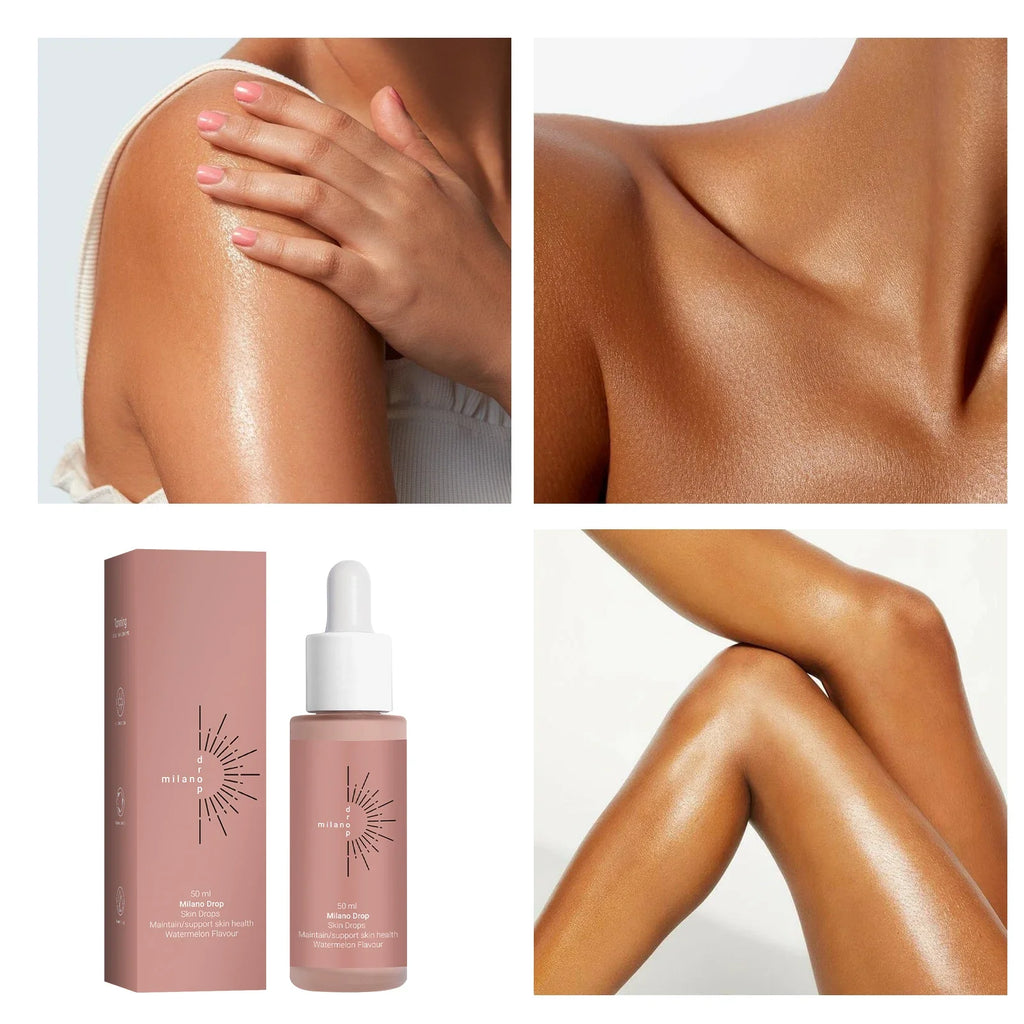 Self Tanning Drops Serum Skin Natural Sunless Outdoor Accelerator Prevent Dryness Natural Tanning Boosting Essence For Face Body