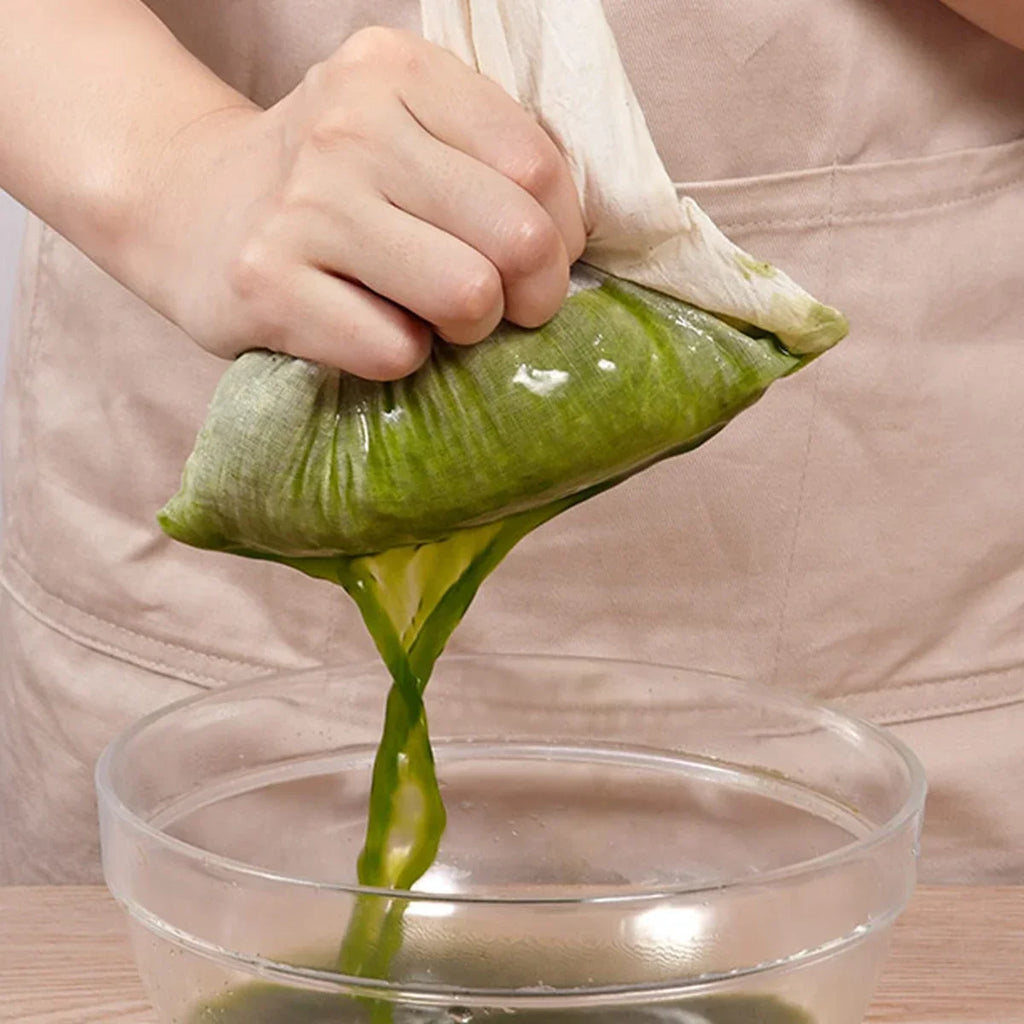 Bolsa para Leche Vegetal, Gadgets de Cocina para el Hogar, Escurridor de Platos, Utensilios de Cocina, Reutilizables, Sin Blanquear, Cosas Útiles para Cocina, Comedor, Bar, Herramientas de Filtro