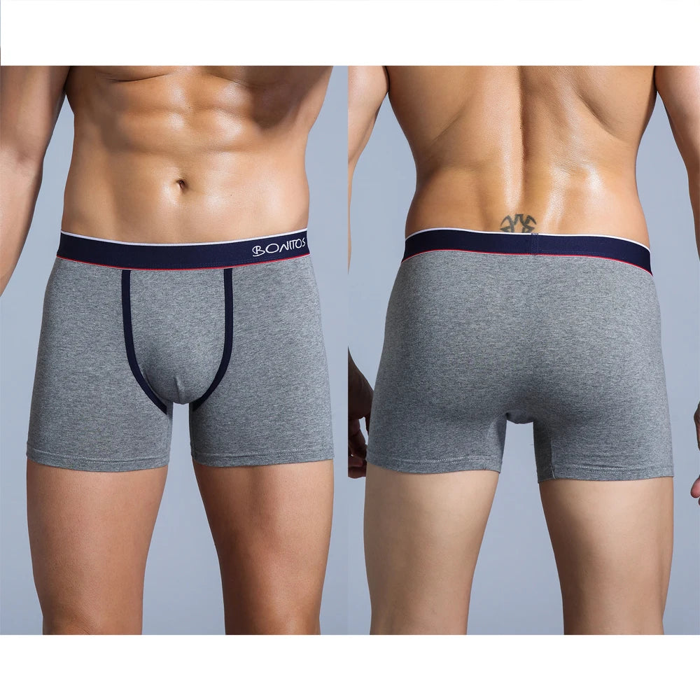 4Pcs Boxer Shorts Men'S Panties Homme Underpants Boxershorts Underwear For Man Cotton Male Couple Sexy Set Calecon Lot Soft Box
