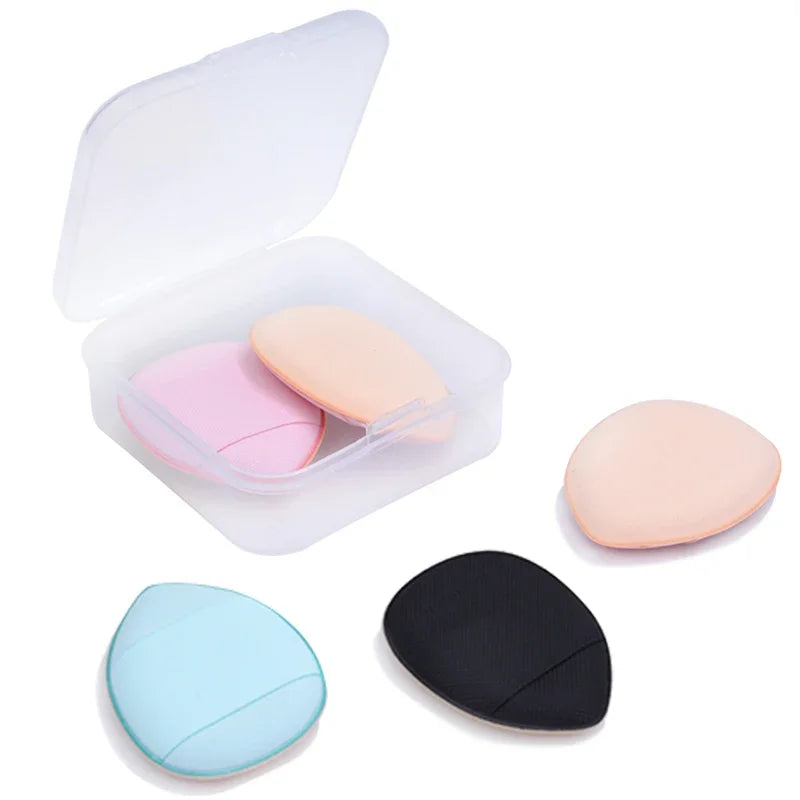 Mini Finger Puff Foundation Sponge Set 5Pcs For Flawless Face Makeup Air Cushion Concealer Tools For Beginners