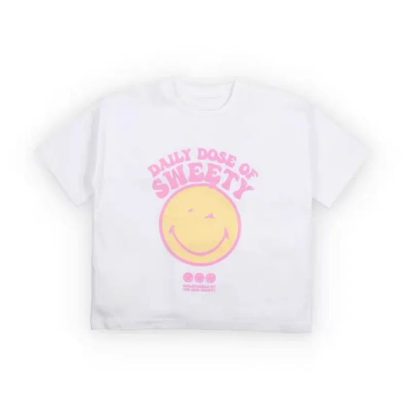 Kids Tee 26Ss Summer Short Sleeve Tns Baby Boy T-Shirts Printed Girls Dress Cotton Clothing