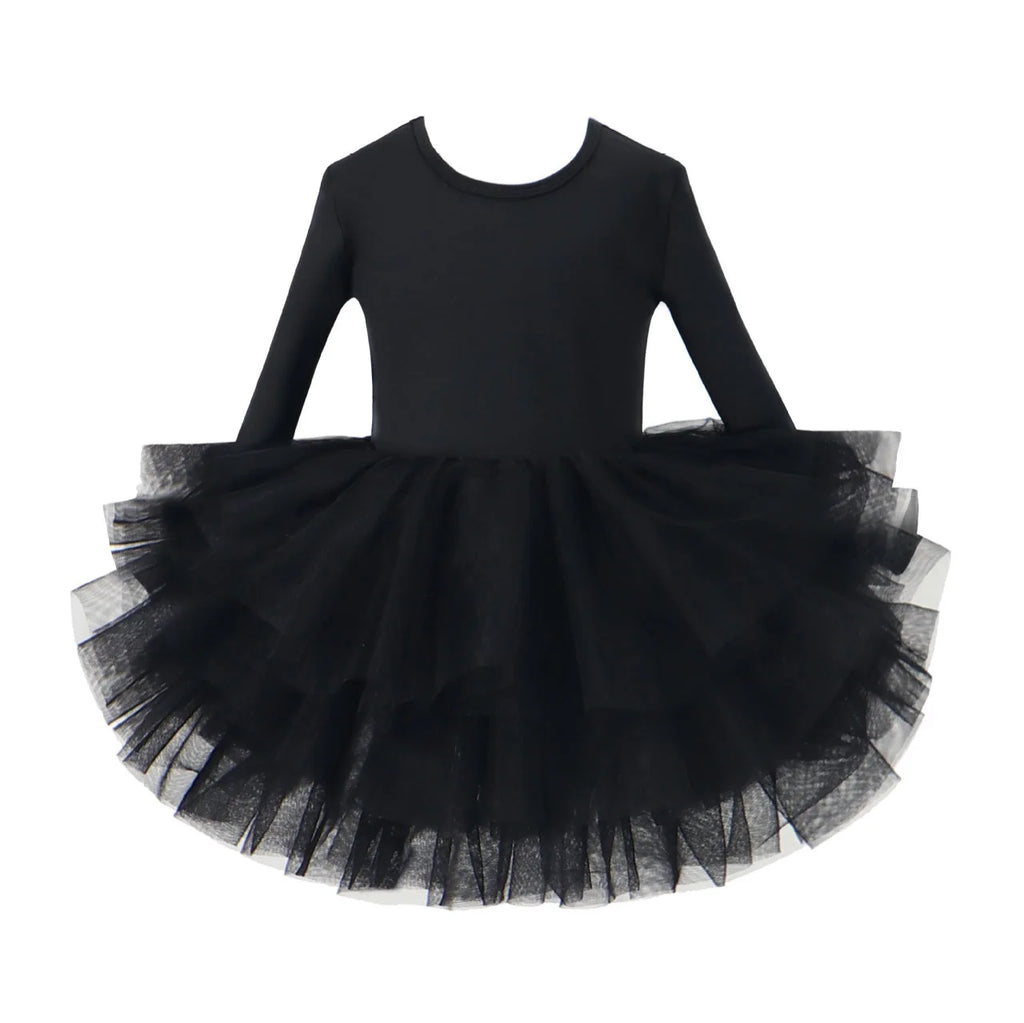 New Girl Ballet Tutu Dress 2-8 Ys Fashion Professional Kids Dancing Dress Performance Costume Princess Wedding Dress L564