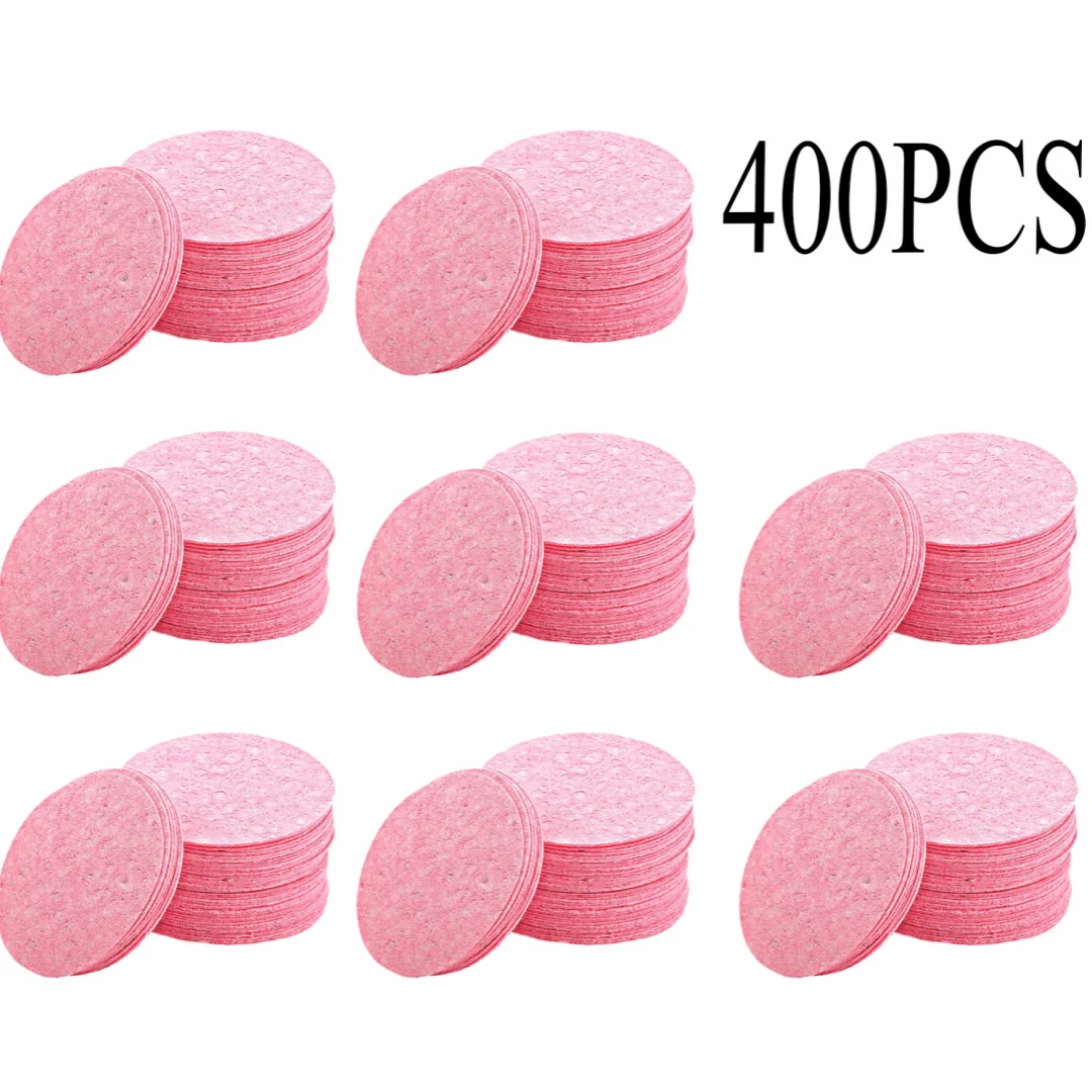 Face Wash Puff Natural Wood Pulp Foaming Sponge Pack for Gentle Cleanse Eco Friendly Cosmetic Puff For All Skin Types