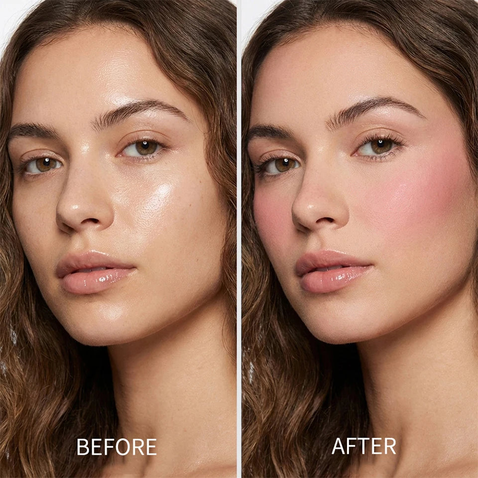 Sunscreen SPF 50 Blush Stick Long-Lasting Waterproof Tinted Blush for Glowing Cheeks Sun Protection & Natural Flush Face Makeup