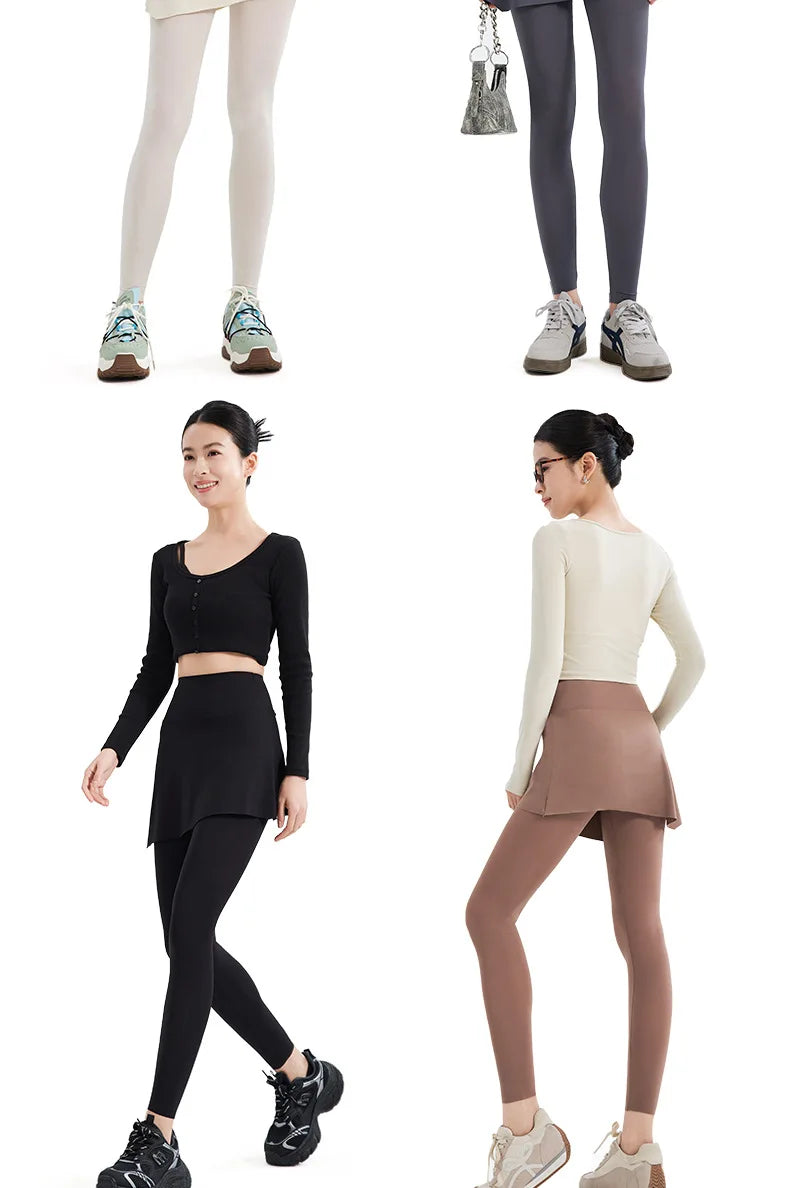 High-Waist Seamless Leggings for Women – Slim Fit Yoga & Sports Tights