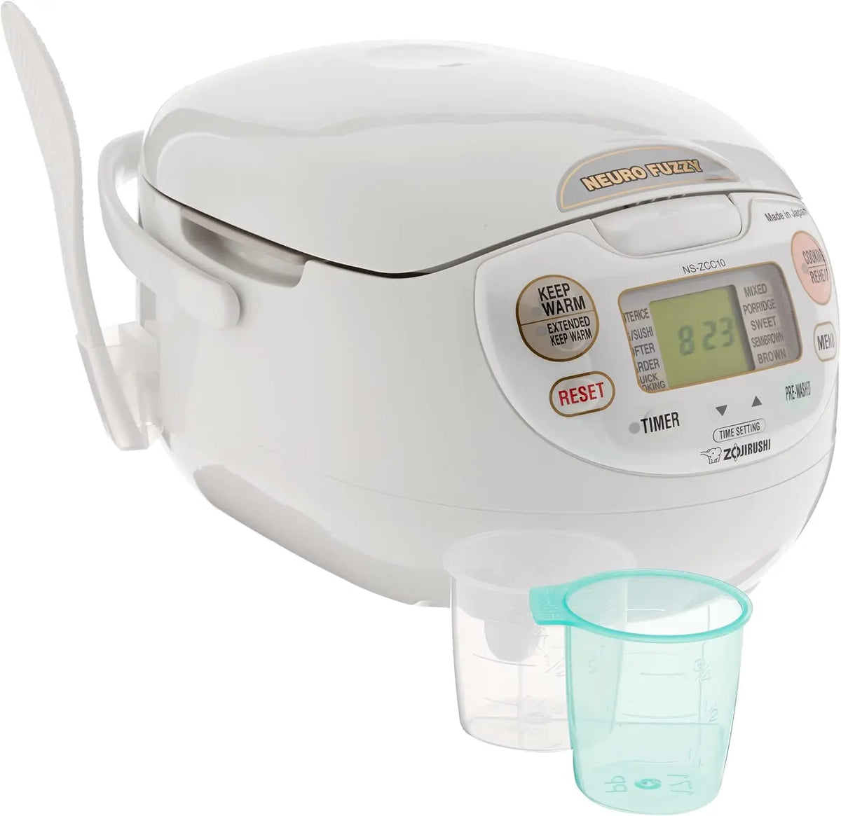 Neuro Fuzzy Rice Warmer Cooker White