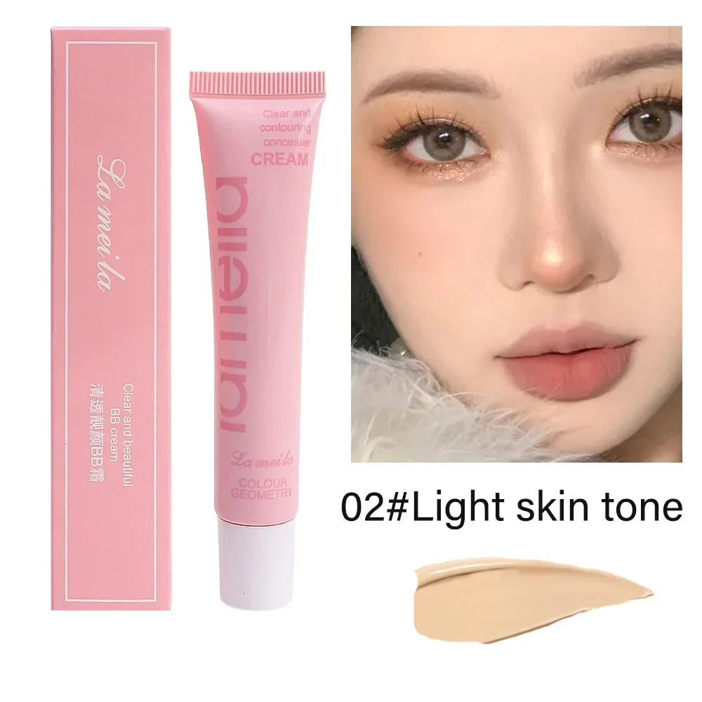 Moisturizing Liquid Foundation 15ml Oil Control Waterproof Long Lasting Matte Coverage For Oily Skin 4 Shades