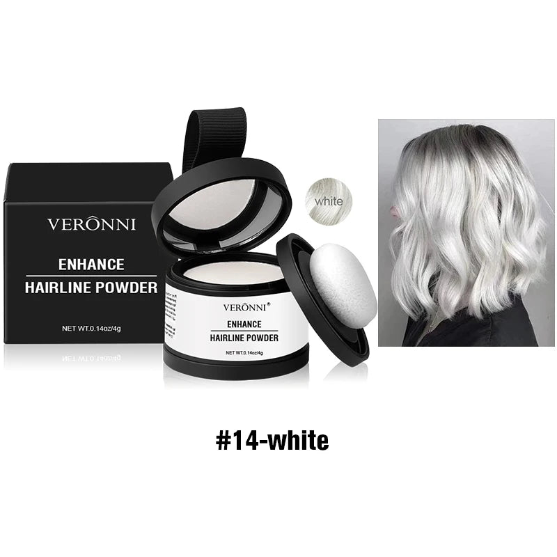 Hairline Shadow Powder,Instantly Conceal Hairline And Hair Root, Waterproof Hairline Powder Filler,Hair Root Cover,Scalp Powder