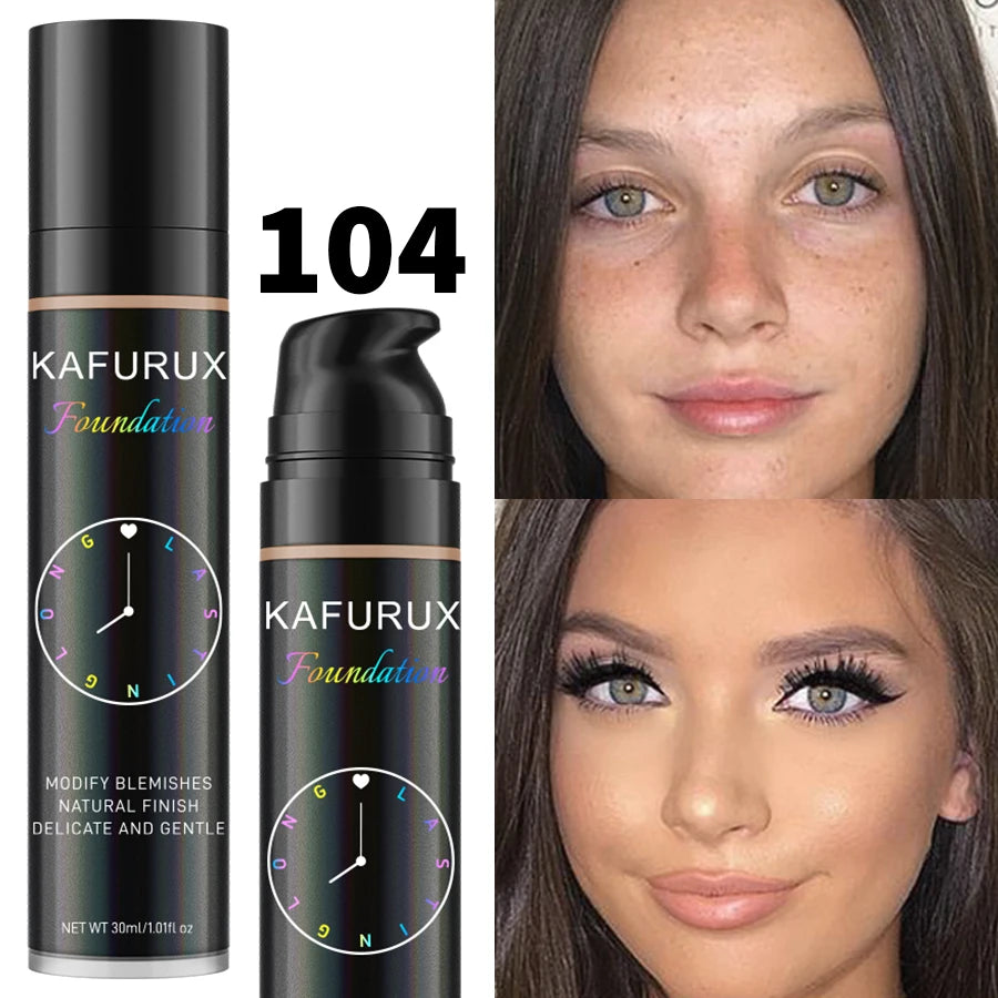 8 Colors Liquid Foundation Effective Concealer Waterproof Sweat-Resistant Face Korean Makeup Porfession Face Base Cosmetics