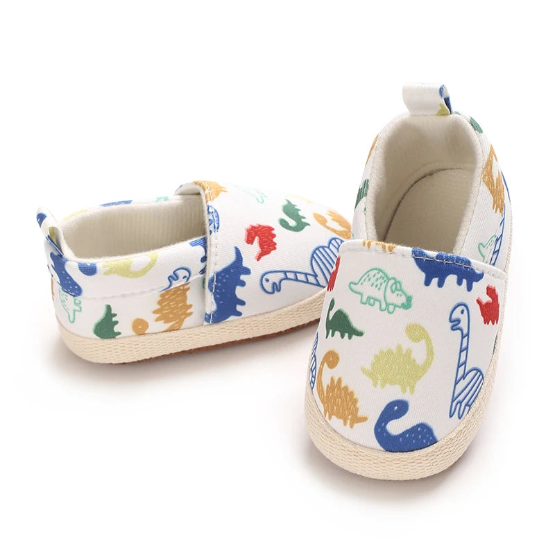 Little Star Baptismal Baby Casual Flat Shoes Spring Autumn Soft Walking Shoes For Infant Toddler 0-18 Months