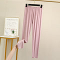 Women's Modal Pajama Pants - Plus Size Elastic Waist Sleep Bottoms