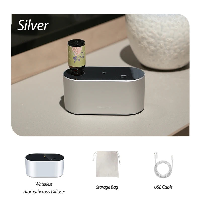 Electric Aromatherapy Diffuser Waterless Portable Kinscoter Compact Travel Diffuser For Essential Oils Travelers