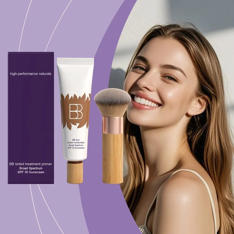 BB Cream Concealer Without False Whitening, Soft and Moisturizing Makeup Before Makeup, No Powder Sticking