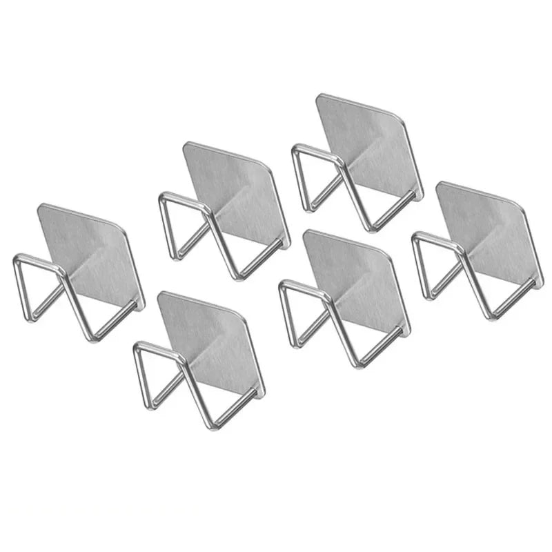 Estante de almacenamiento de acero inoxidable sin perforaciones para cocina, estante para tapas de ollas montado en la pared, estante de almacenamiento para tablas de cortar en la parte inferior del gabinete