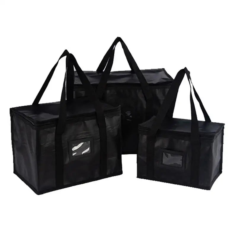 70L Insulated Thermal Cooler Bag Insulation To Keep Cold Large Capacity Portable Lunch Bag Zip Picnic Camping Tin Foil Food Bag