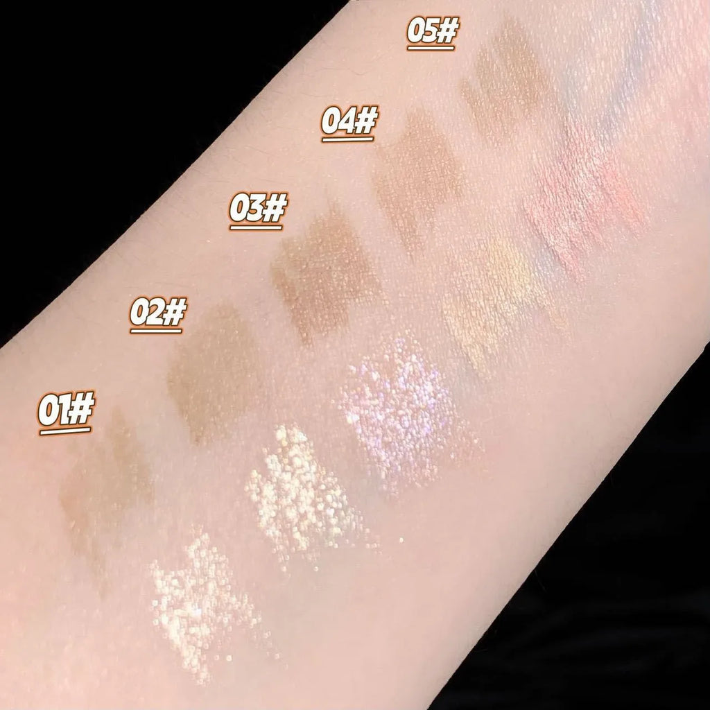 2 In 1 Liquid Eye Liner Shadow Pen Ultra Glitter Eyeliner Pencil Lasting Korean Eyes Makeup High Gloss Pigment Silkworm Gel Pen