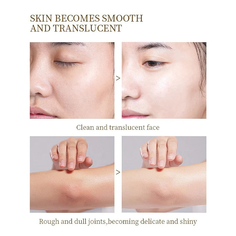 Orange Extract Exfoliating Peeling Gel Niacinamide Vitamin C Gentle Non-irritating Hydrate Nourish Dry Skin Daily Skincare