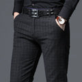 Spring Autumn New Fashion Mens Casual Pants High Quality Brand Business Pants Male Clothing Cotton Formal Trousers Men Clothing