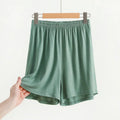 Outerwear modal shorts, summer plus size high-waisted wide-leg trousers, loose pajamas, thin bottomed safety pants, casual trous