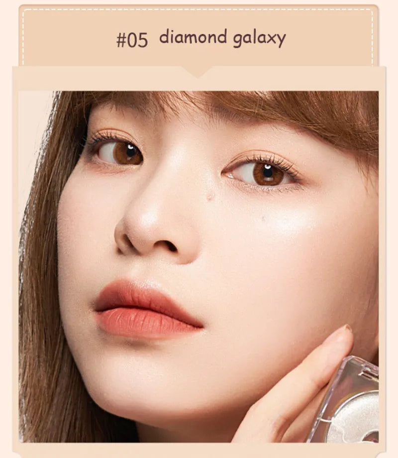 Judydoll Starlight Highlighting Powder Makeup Glow Face Contour Shimmer Water Light Highlight Pallete Illuminator Cosmetics