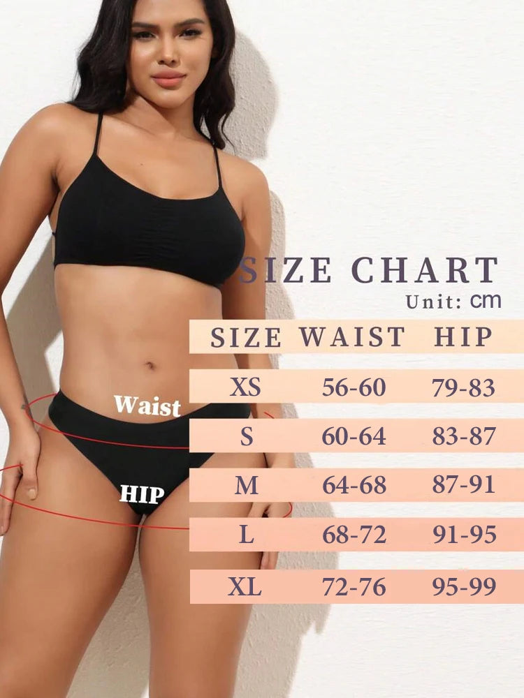 5Pcs Ice Silk Seamless Thongs Women'S'S V-Waist Solid Color Panties Sexy Breathable Low Rise Underwear Invisible Bikini Lingerie
