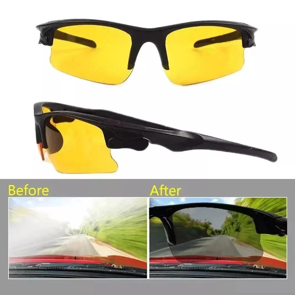 HD Anti-Glare Day and Night Driving Glasses|UV400 protection.