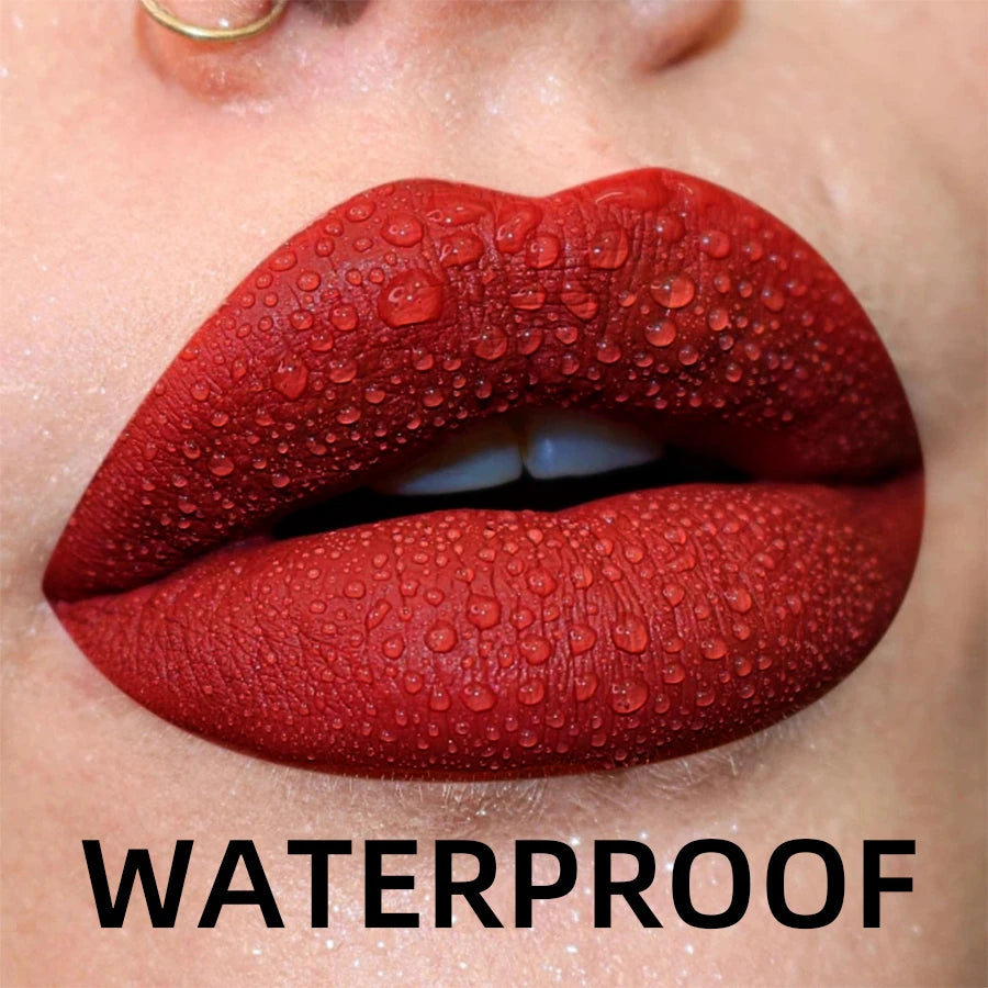 MCD Matte Velvet Liquid Lipstick - Waterproof Long-Lasting Lip Gloss