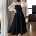 Women's Elegant Chiffon A-Line Dress