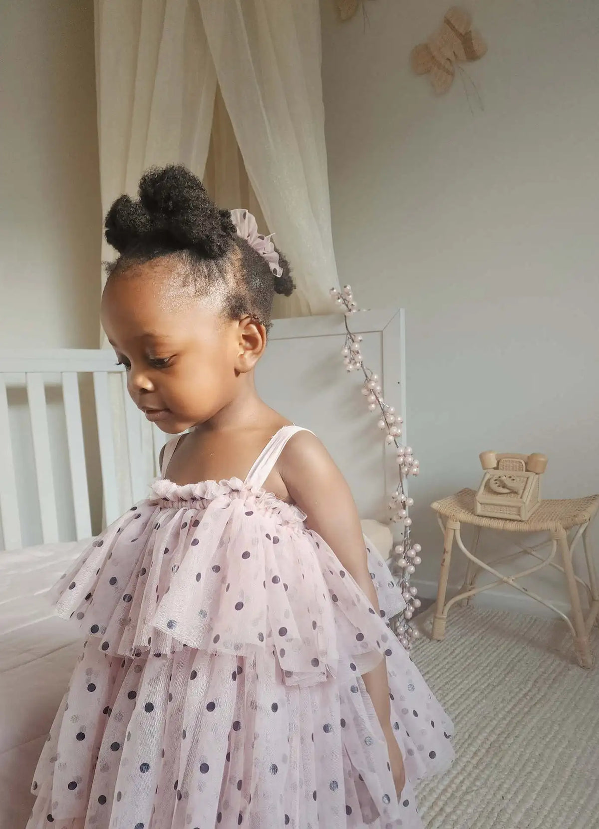 Baby Girl Princess Layered Tutu Dress Infant Toddler Child Sleeveless Suspender Dot Tulle Dresses for Casual Summer Baby Clothes