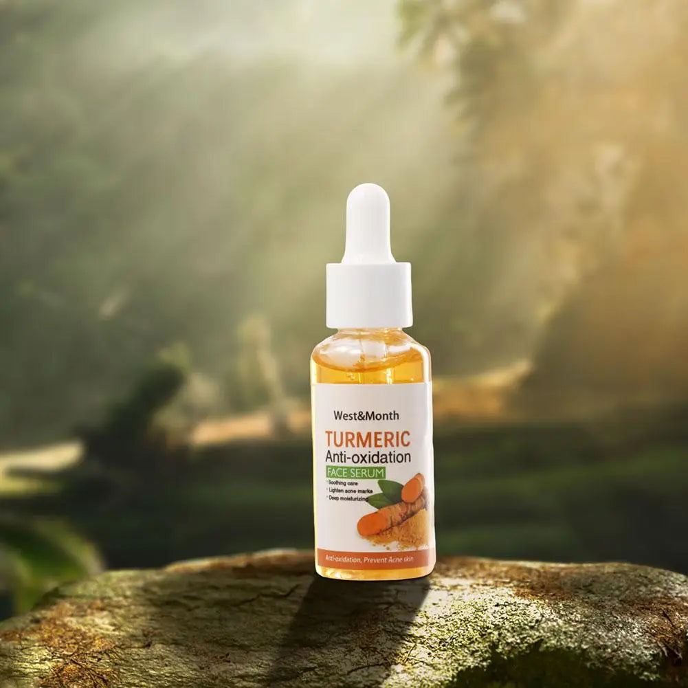 Turmeric Face Whitening Dark Spot Corrector Anti-oxidation Serum Turmeric Dark Spot Corrector Serum Facial Brighten Turmeric Oil