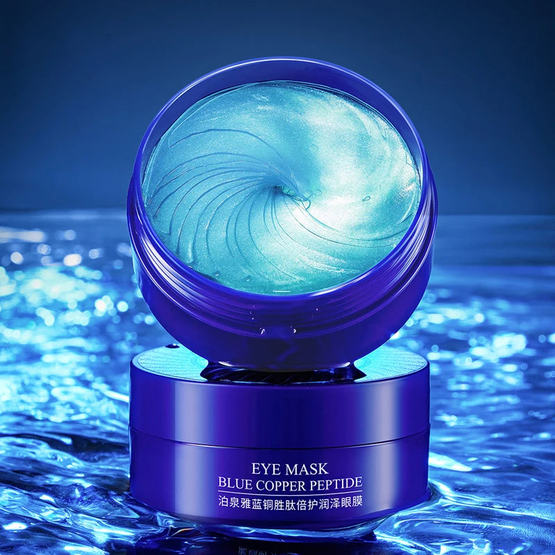 60pcs BIOAQUA Copper Peptide Eye Patches Anti Dark Circles Moisturizing Anti-Wrinkles Anti-Aging Eye Mask Skin Care Products