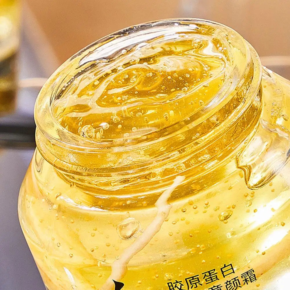 24k Gold Ginseng Face Cream Polypeptide Moisturizing Niacinamide Facial Serum For Skin Care Cream 24k Gold Ginseng Serum