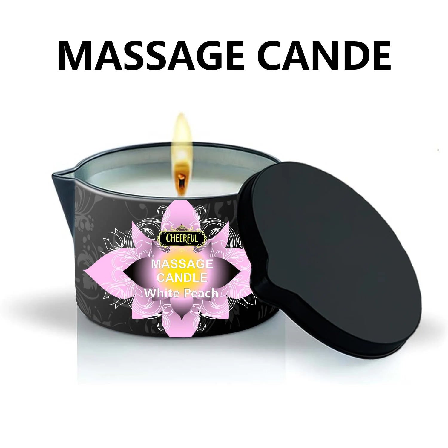 Massage Oil Candle By Sm Product Luxury Aromatherapy For Stress Relief And Skin Moisturizing For Home Spa Lovers
