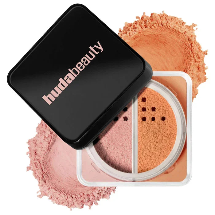 Easy Bake Loose Powder Brightening Correcting Duo For Oily Skin Waterproof Long Lasting Makeup