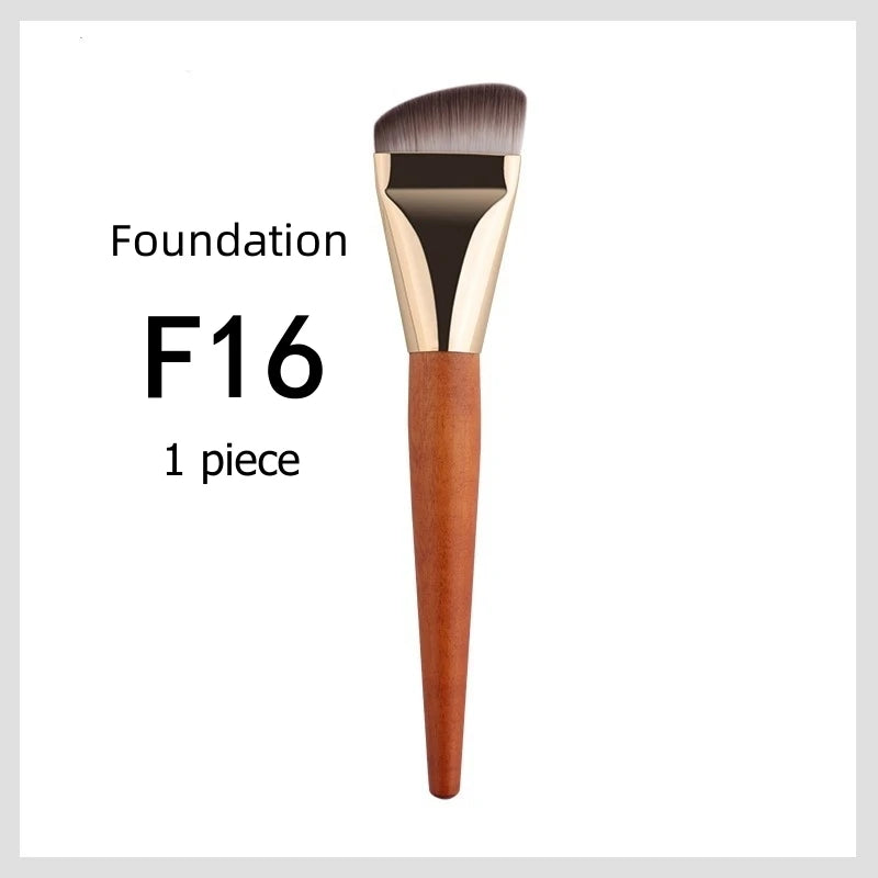 Ultra Thin Foundation Makeup Brushes Flat Top Angled Professional Face Contour Make Up Brush