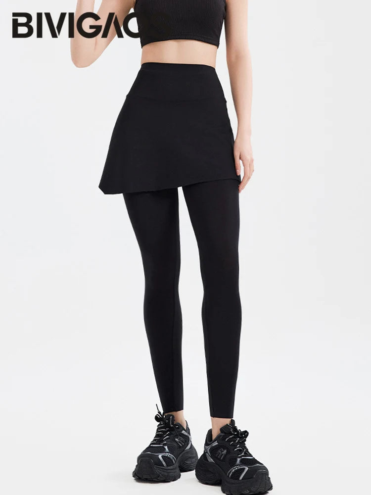 High-Waist Seamless Leggings for Women – Slim Fit Yoga & Sports Tights