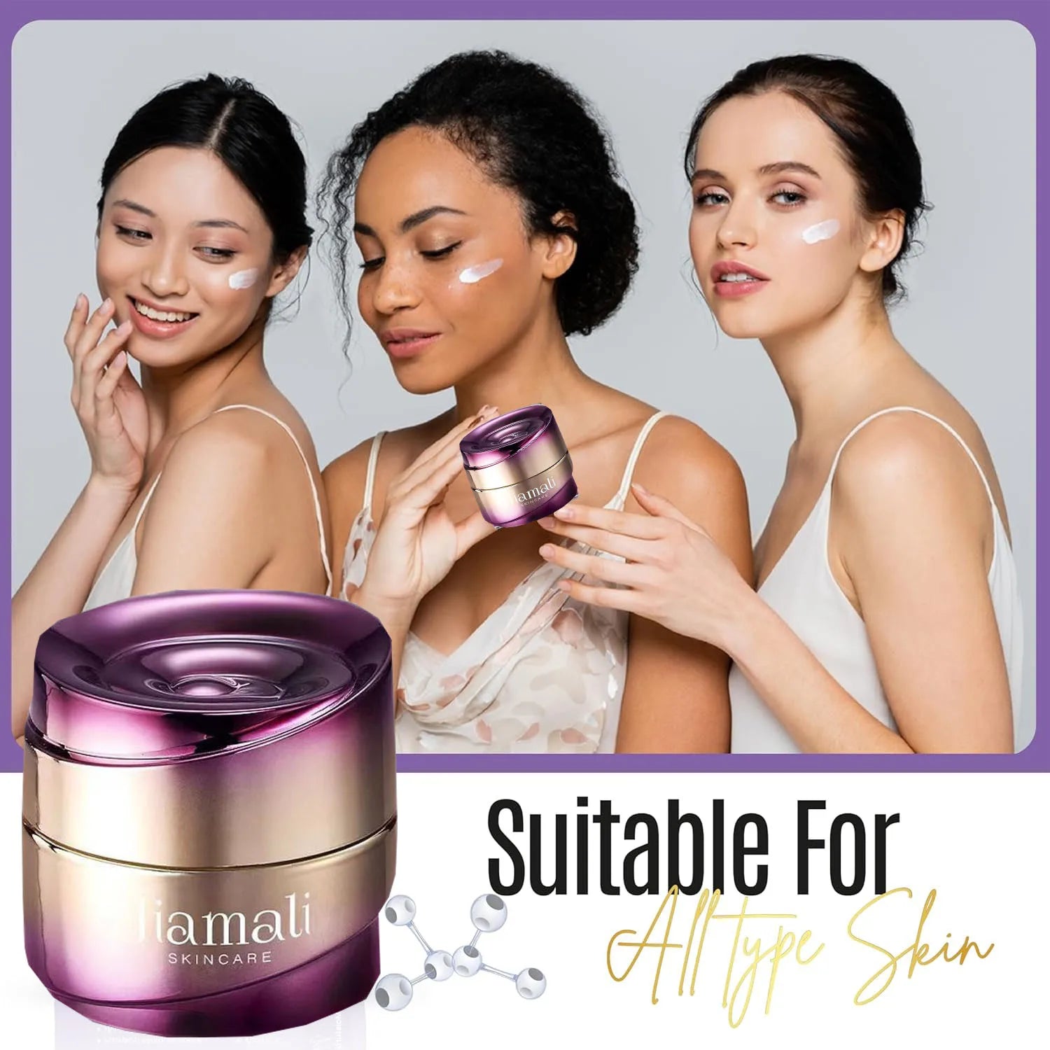 Polypeptide Tightening Anti-Wrinkle Cream Smoother Looking Skin Ageless Firm and Smooth Cream Deep Wrinkle Repair Night Cream