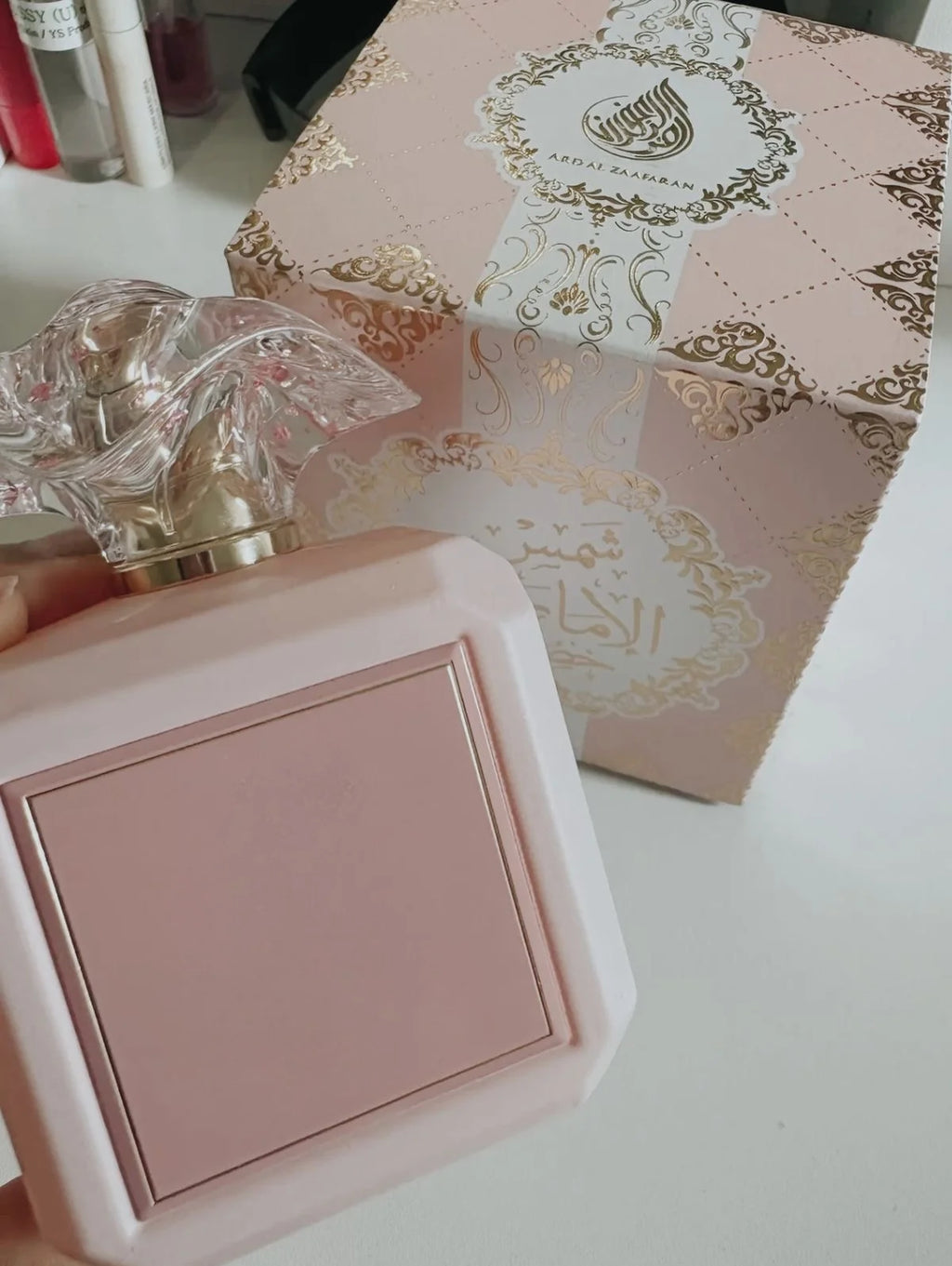 Pink blush, eau de toilette spray, long-lasting fragrance, 100ml