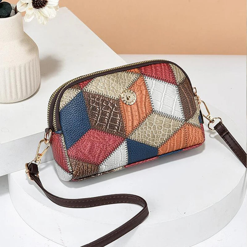 Crossbody Shoulder Bag High Quality PU Leather Small Handbag Summer Women's Luxury Design Shell Bag Female Crossbody Bag Tote