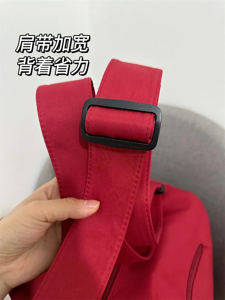 2026 New Women Large Capacity Canvas Crossbody Travel Tote Bag Casual Shoulder Messenger Bag Sports Yoga Satchel Handbags Female