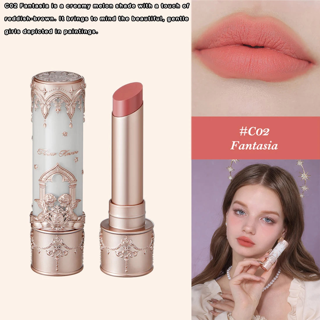 Flower Knows Lip Gloss - Vegan Hydrating Tinted Lip Oil